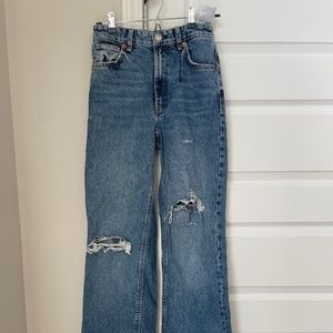 Zara ripped wide leg 6045/227